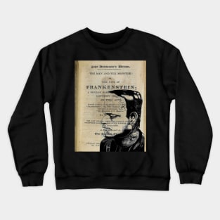 Frankenstein Book Page Crewneck Sweatshirt